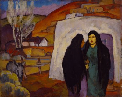 The Gossip by William Penhallow Henderson