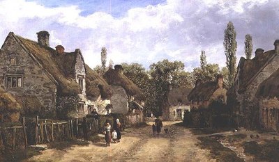 Langford Village, Wiltshire by William Pitt