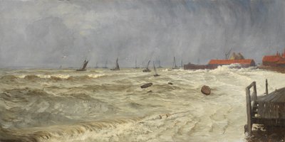 A Rough Day at Leigh by William Pye
