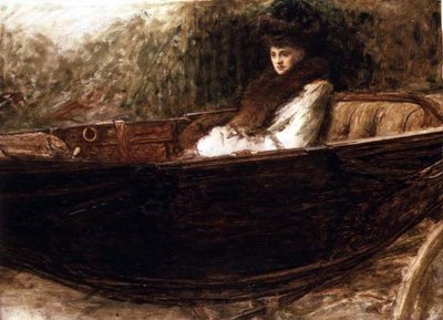 Lady in a Landau by William Quiller Orchardson