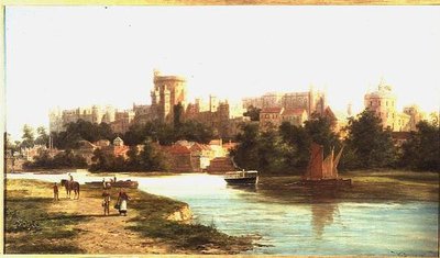 A View of Windsor Castle by William R. Dommersen