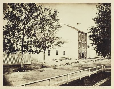 Slave Pen, Alexandria, Virginia, August 1862 by William R. Pywell