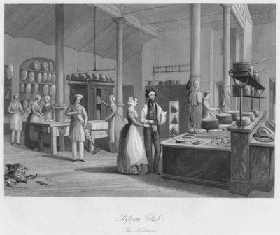 Reform Club: The Kitchen, c1841 by William Radclyffe