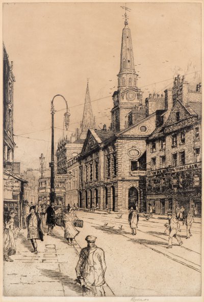 Old Town House, Dundee, c.1930 by William Renison