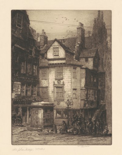 The John Knox House by William Renison