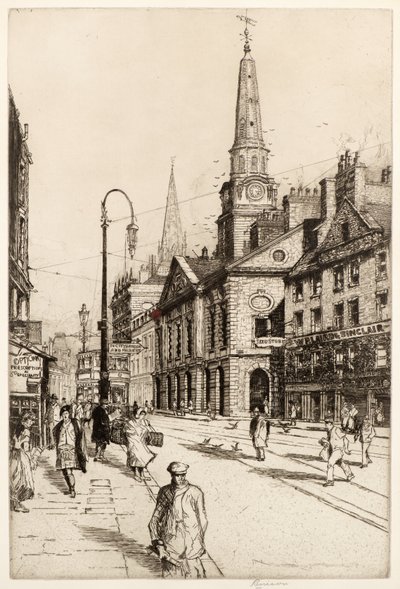 The Old Town House, Dundee, c.1930 by William Renison
