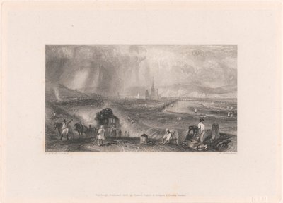 Rouen - Distant View by William Richardson