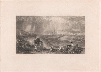 Distant View of Rouen by William Richardson