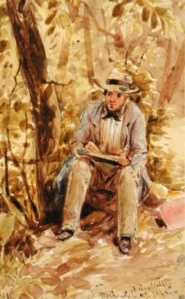 Self Portrait by William Rickarby Miller