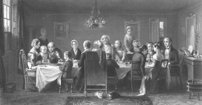The Christmas Pudding by William Ridgway