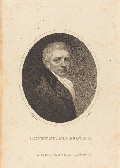 Henry Fuseli by William Ridley after John Opie