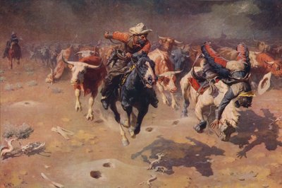 The Stampede by William Robinson Leigh