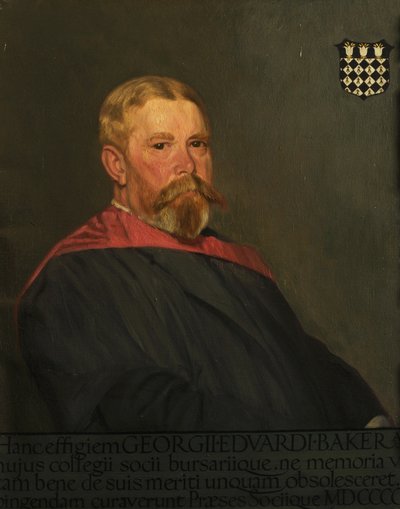 George Edward Baker by William Rothenstein