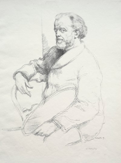 Henri Fantin-Latour by William Rothenstein