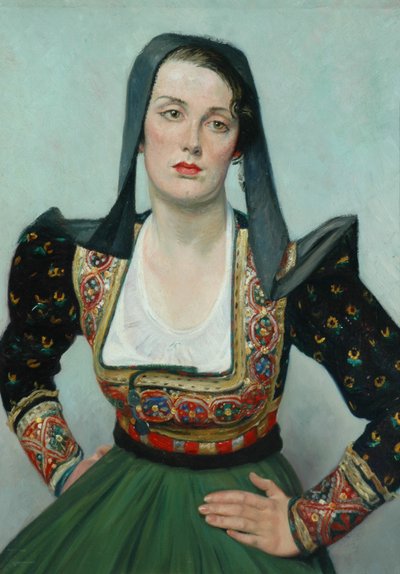 Miss Grant by William Rothenstein