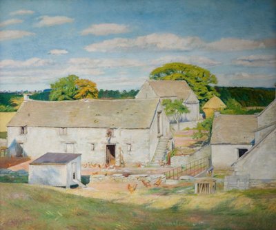 Oakridge Farm - Late Summer by William Rothenstein