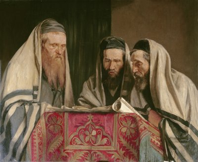 Reading the Book of Esther by William Rothenstein