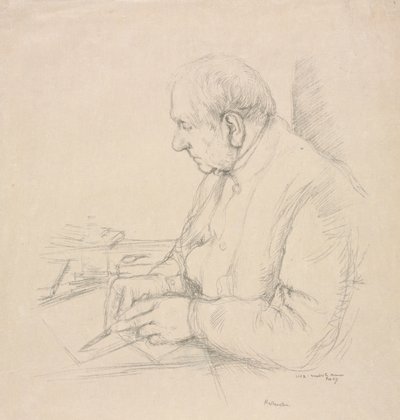 Sir Francis Seymour Haden by William Rothenstein