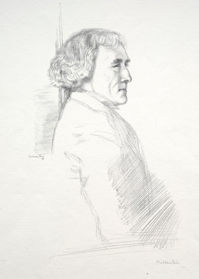 Sir Henry Irving by William Rothenstein
