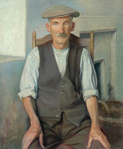 The Old Gardener by William Rothenstein