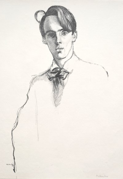 William Butler Yeats by William Rothenstein