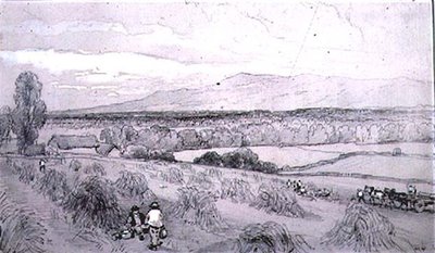 Harvest Scene by William Roxby Beverly