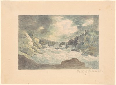Falls of the Potomac by William Russell Birch