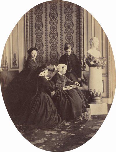 Queen Victoria in Mourning by William Samuel Bambridge