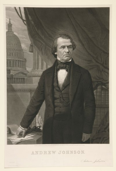 Andrew Johnson by William Sartain