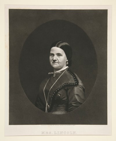Mrs. Lincoln (Abraham) by William Sartain