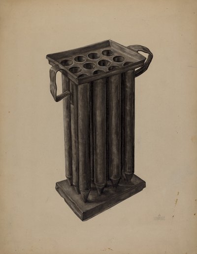 Candle Mold by William Schmidt