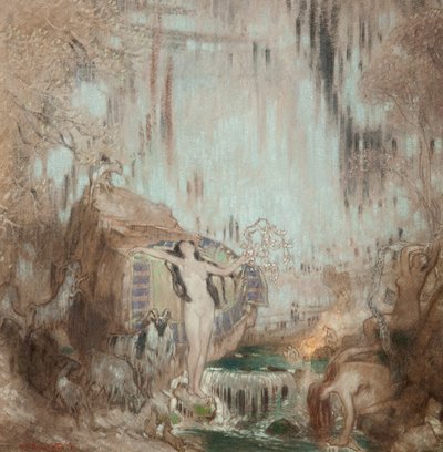 The Nymph of Malham Cove by William Shackleton