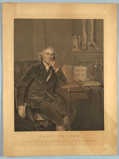 Portrait of John Hunter by William Sharp