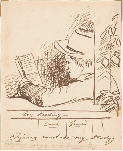 Boy Reading by William Sidney Mount