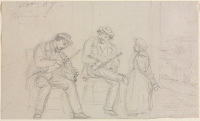 Tuning, 1867 by William Sidney Mount