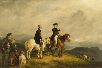 The 12th August at Badenoch by William Simson
