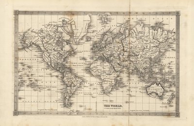 Map of the World by William Smellie