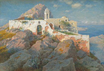 Santa Maria a Cetrella, Anacapri by William Stanley Haseltine