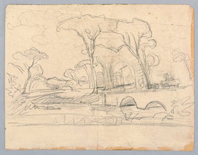 Study of Landscape by William Stanley Haseltine