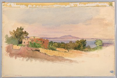 Study of Landscape, Sorrento by William Stanley Haseltine