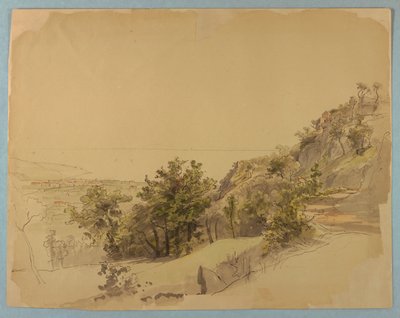Study of Landscape, Sorrento, Italy by William Stanley Haseltine