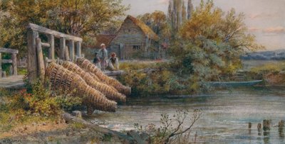 The Weir, c1875 by William Stephen Coleman