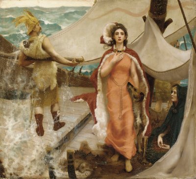 Queen Iseult by William Stott