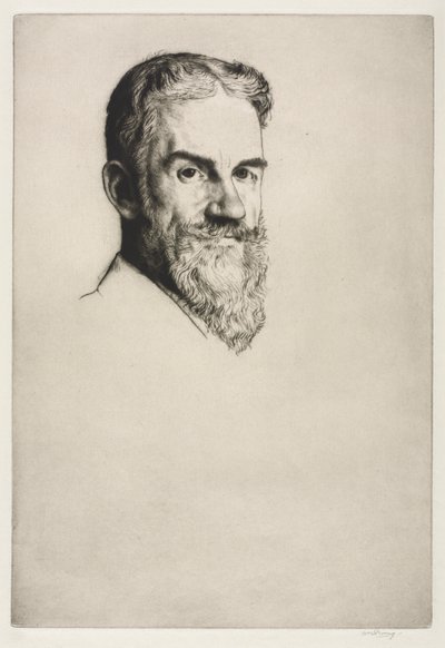 George Bernard Shaw by William Strang