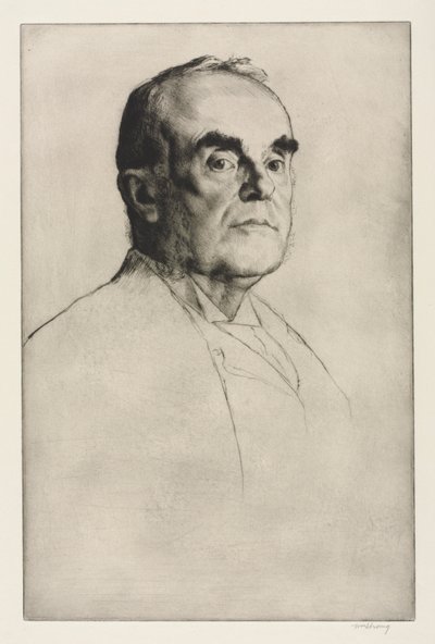 James E. Christie by William Strang