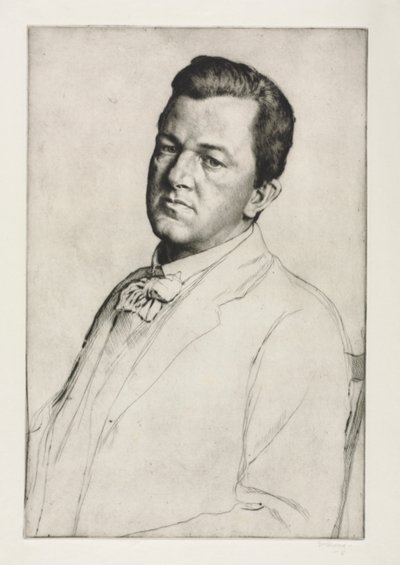 Sir Charles Holroyd by William Strang