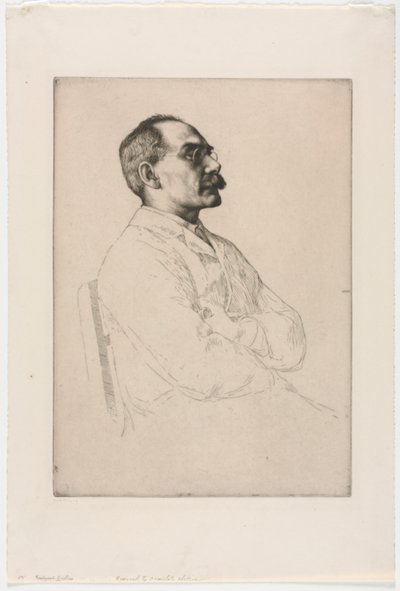 Sir Rudyard Kipling by William Strang
