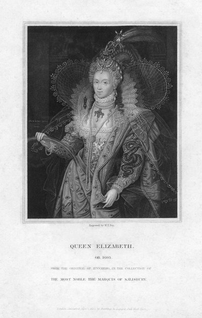 Elizabeth I, Queen of England by William Thomas Fry