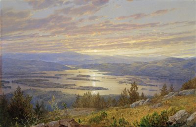 Lake Squam from Red Hill by William Trost Richards