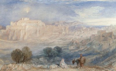Bethlehem – The Flight into Egypt by Joseph Mallord William Turner